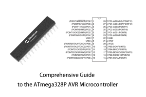 He aratohu whanui ki te Atmega328P AVR AVR AVR