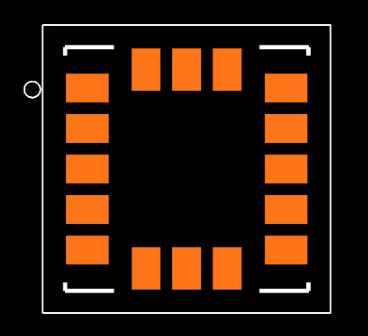 LIS3DH Footprint