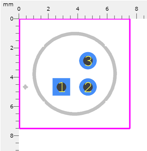 2N2222 Footprint