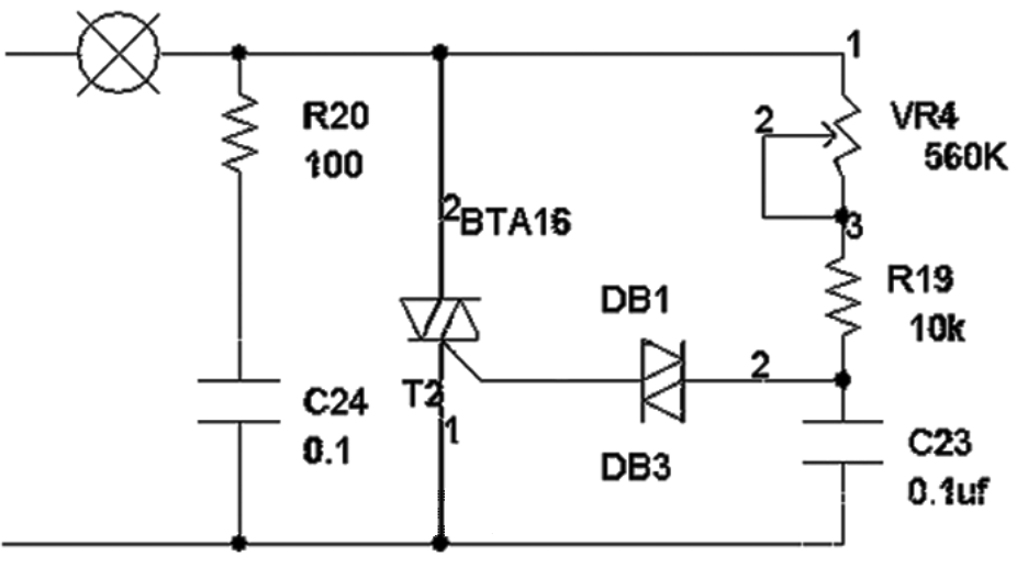 Triac Dimming Circuit Diagram