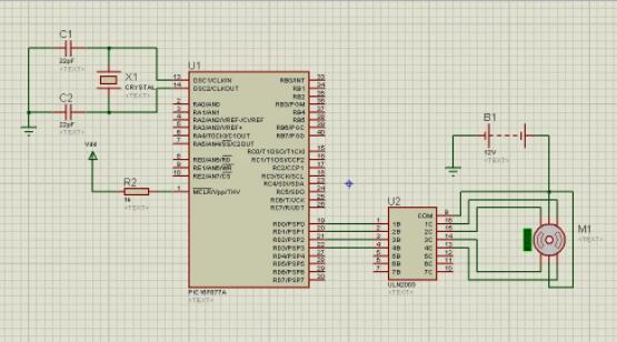 Stepper Motor Using PIC16F877A Microcontroller